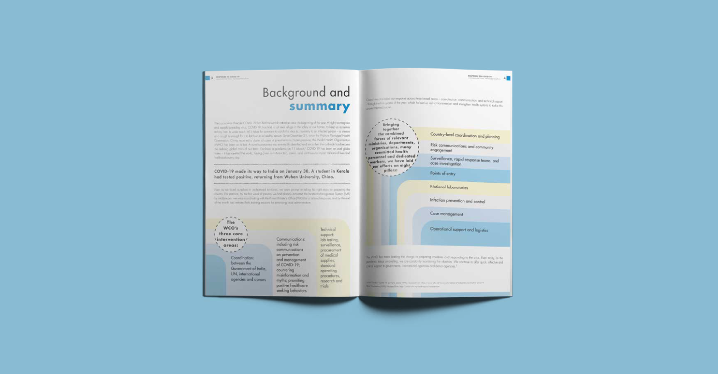 WHO, Covid-19 Report Design