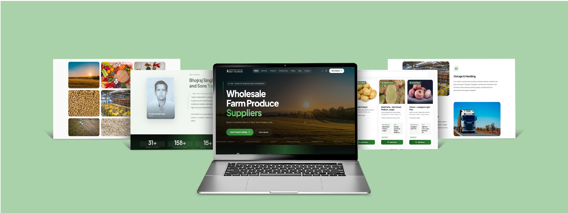 B&S Traders, Wholesale Farm Produce Suppliers